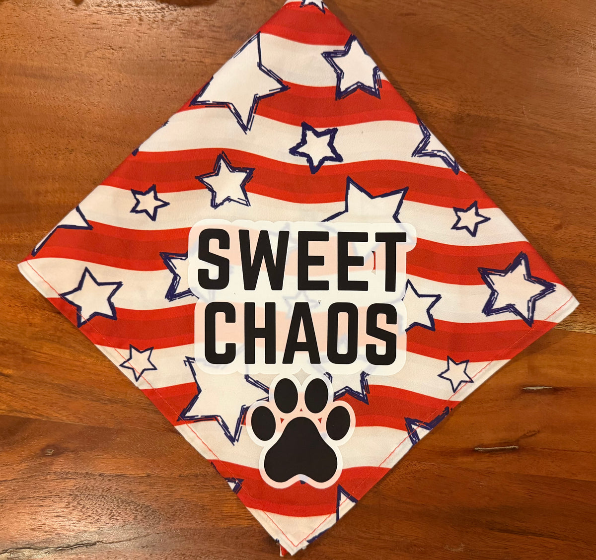 Sweet Chaos Americana Dog Bandana | 3 Designs
