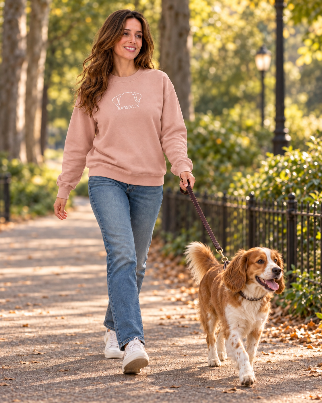 Enjoy the Little Things Dog Lover Crewneck