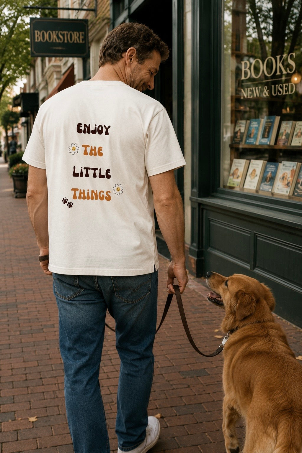 Enjoy the Little Things Dog Lover T-Shirt