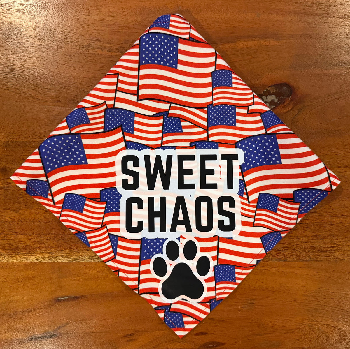 Sweet Chaos Americana Dog Bandana | 3 Designs