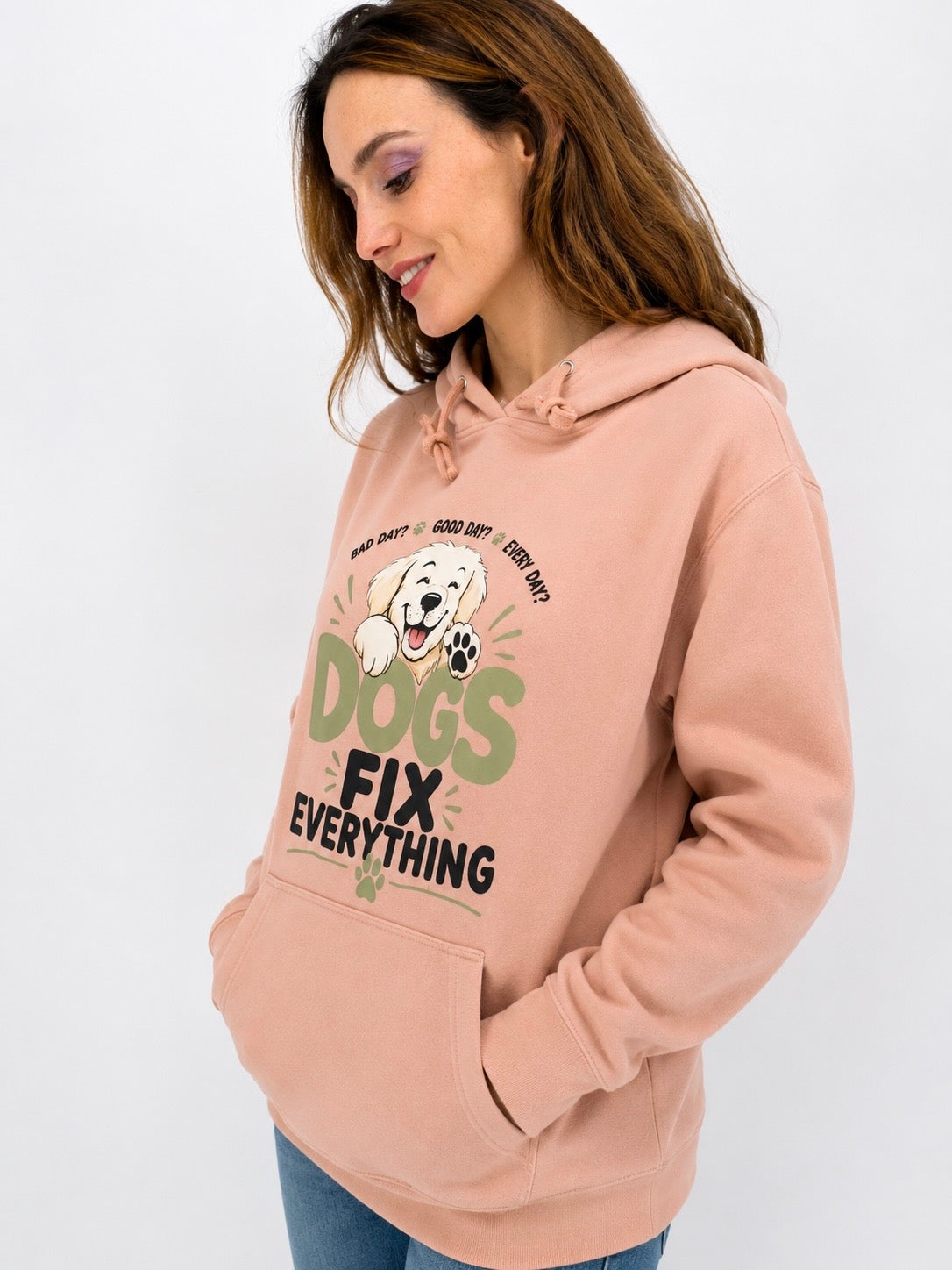 Dogs Fix Everything Hoodie