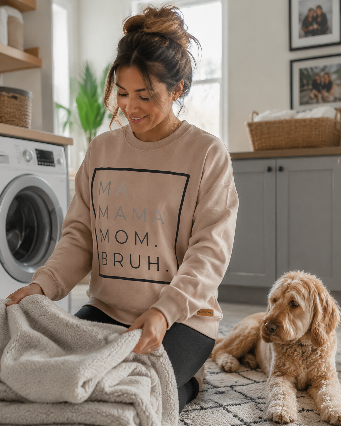 Dog Mom Era Crewneck Sweatshirt