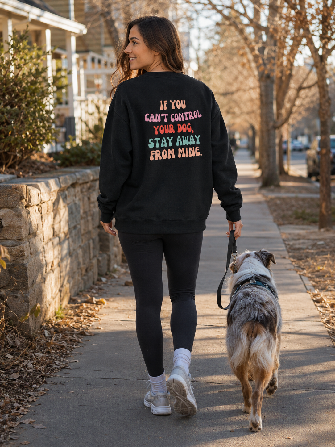 Boundary Setter Reactive Dog Crewneck