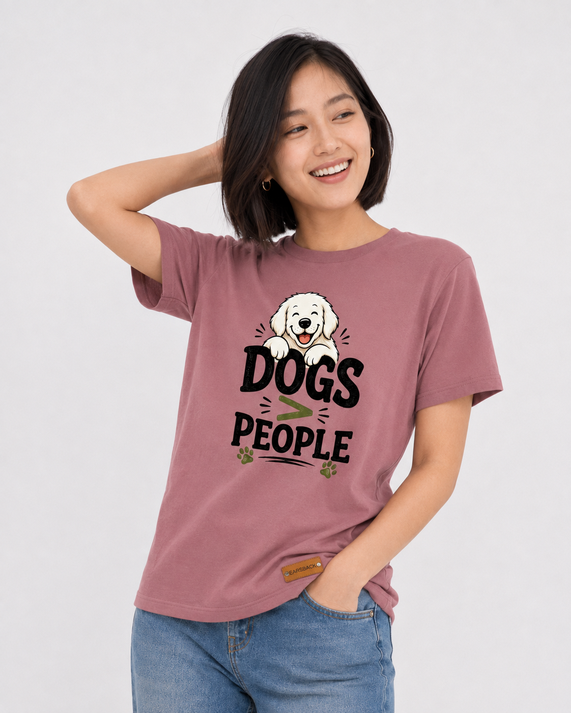 Dogs > People Dog Lover T-Shirt