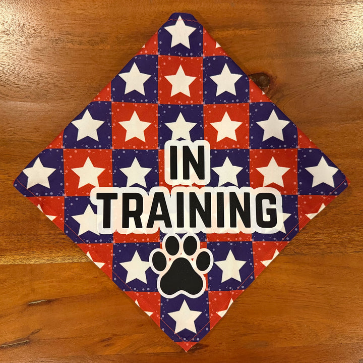 In Training Americana Dog Bandana | 2 Designs