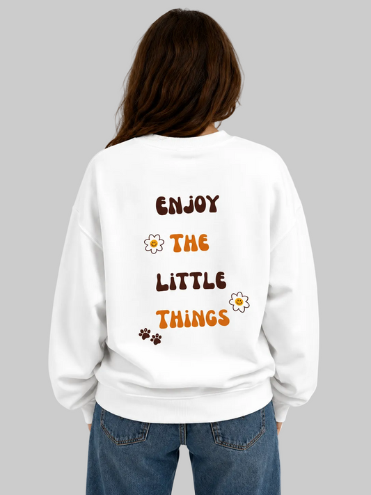 Enjoy the Little Things Dog Lover Crewneck