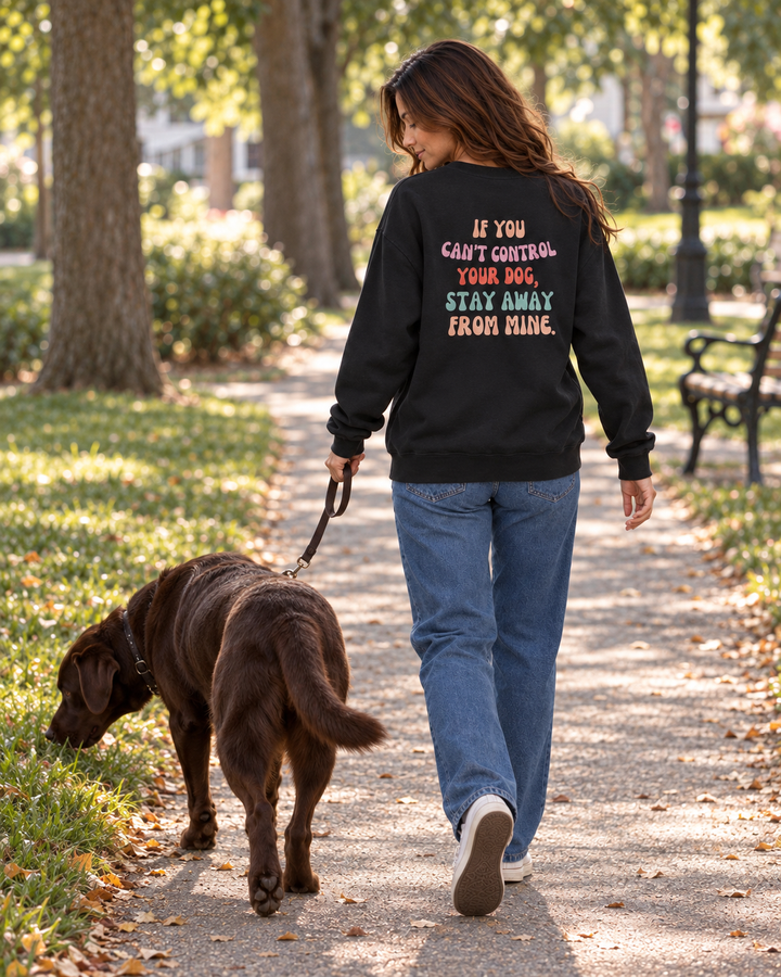 Boundary Setter Reactive Dog Crewneck