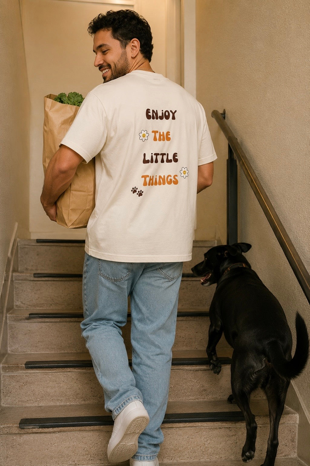 Enjoy the Little Things Dog Lover T-Shirt