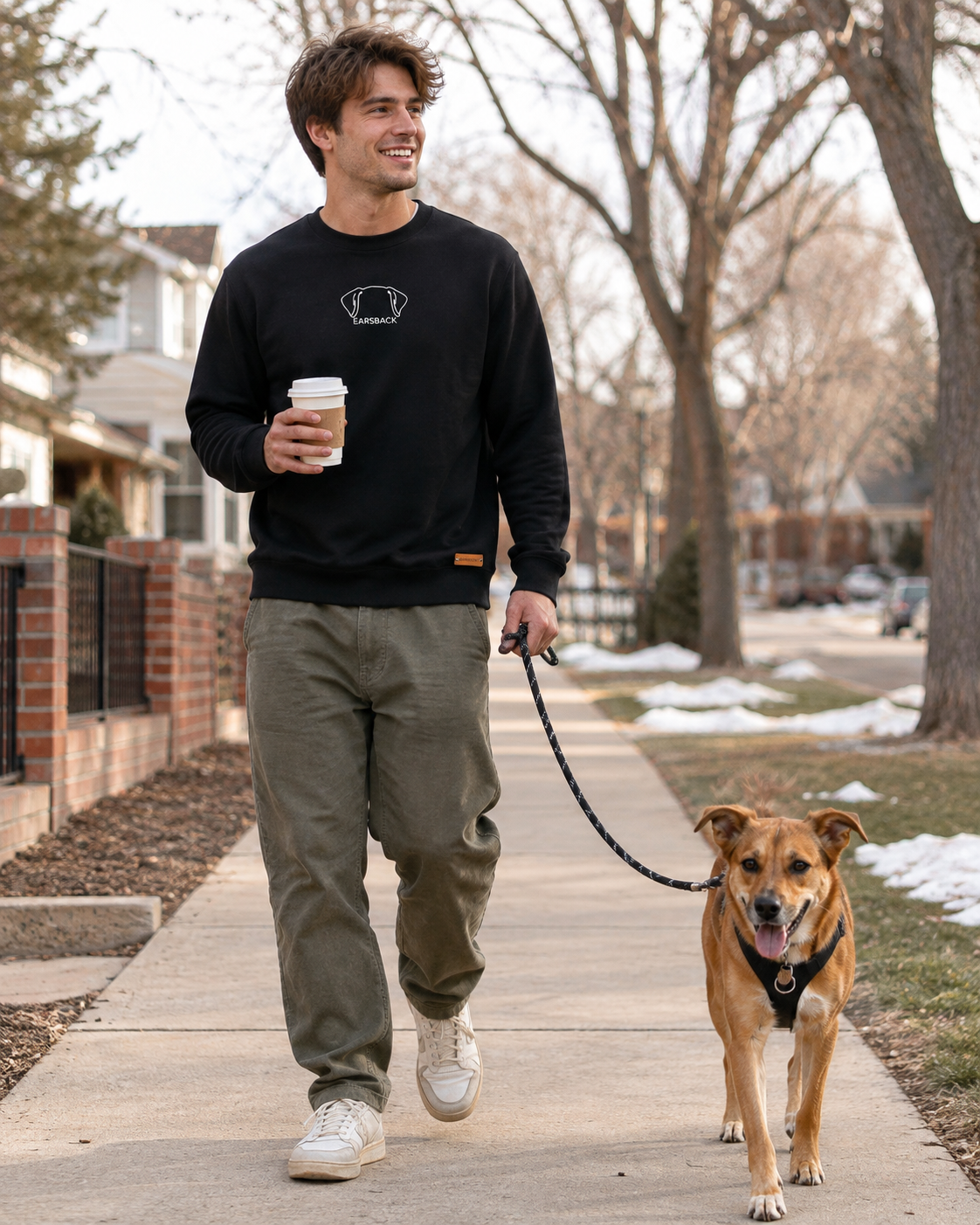 Boundary Setter Reactive Dog Crewneck