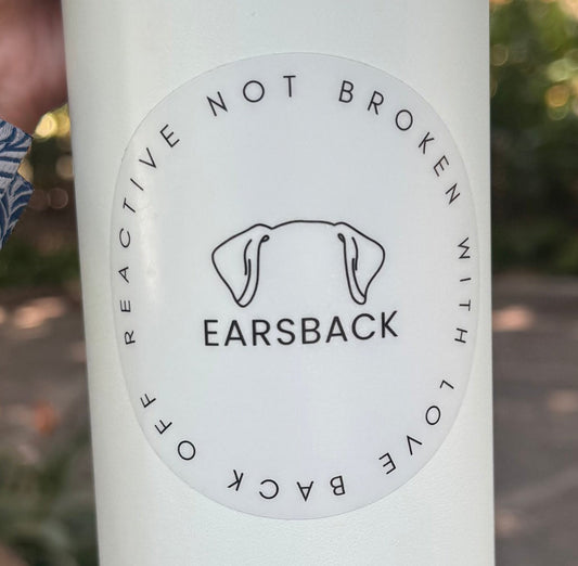 Reactive, Not Broken Dog Sticker