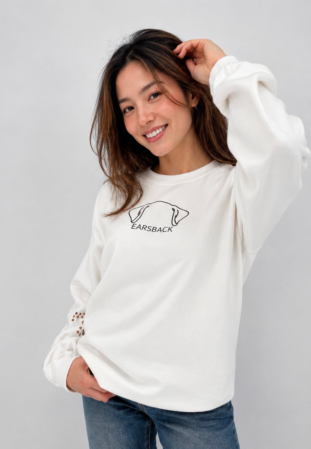 Enjoy the Little Things Dog Lover Crewneck