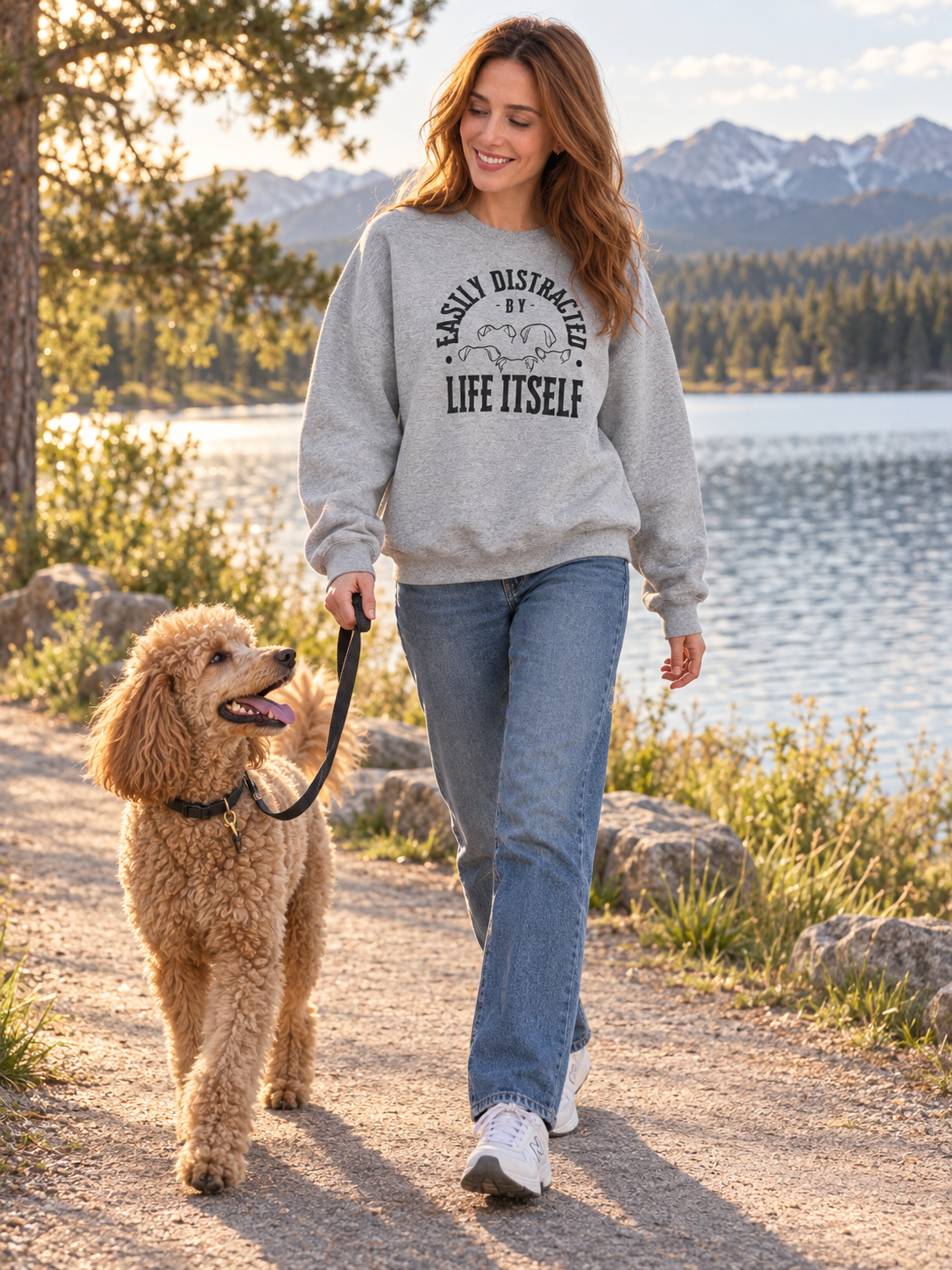 Easily Distracted Dog Lover Crewneck