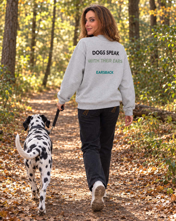 EARSBACK Signature Dog Lover Crewneck