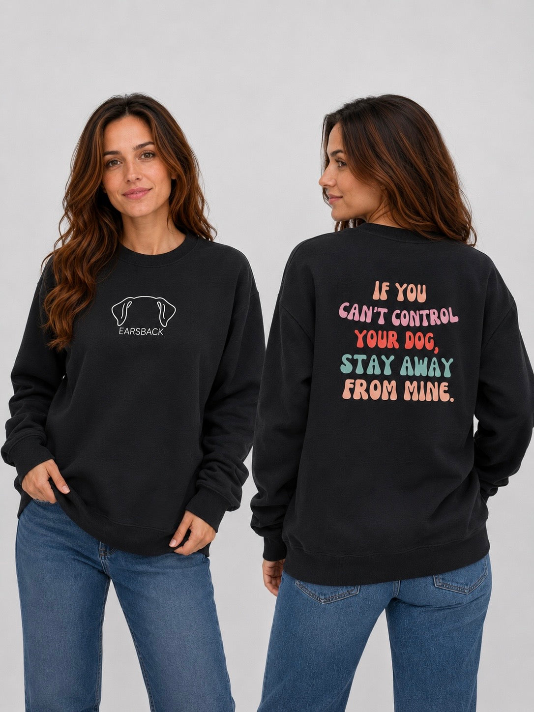 Boundary Setter Reactive Dog Crewneck