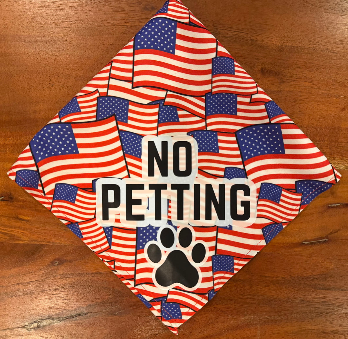 No Petting Americana Dog Bandana | 3 Designs