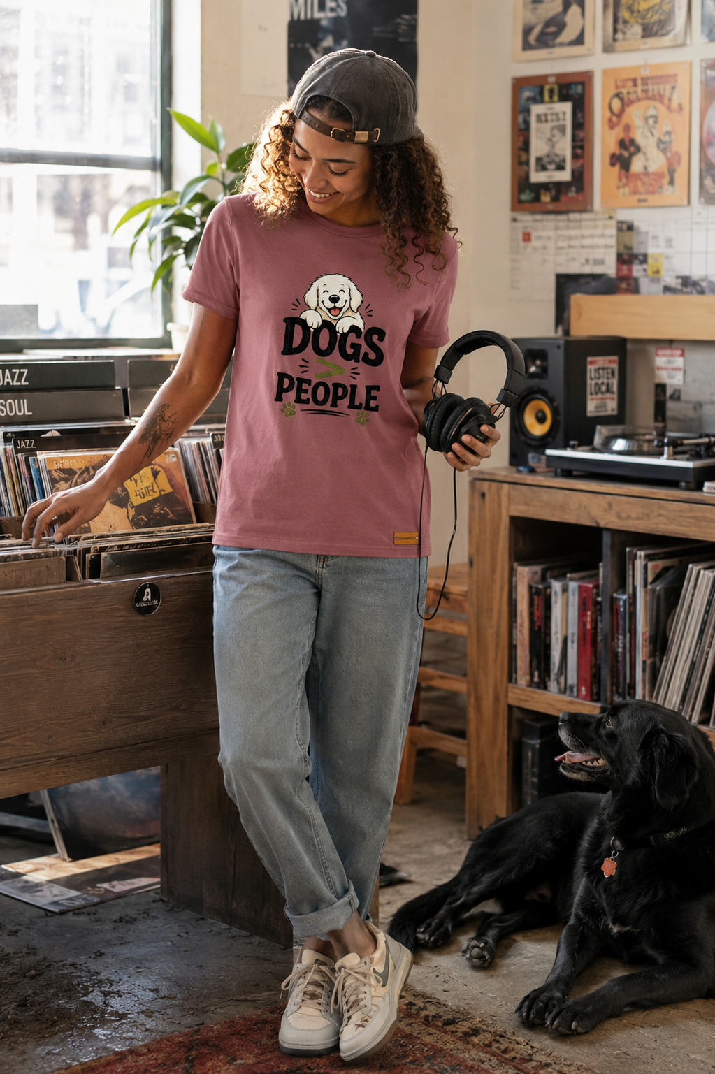 Dogs > People Dog Lover T-Shirt