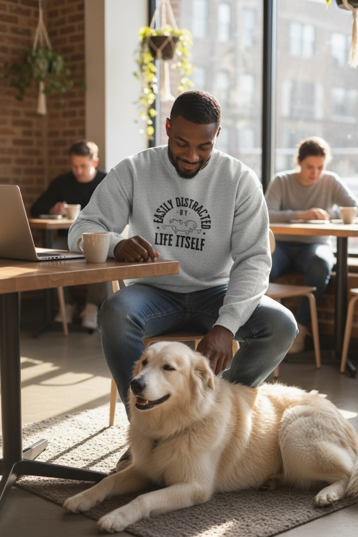 Easily Distracted Dog Lover Crewneck