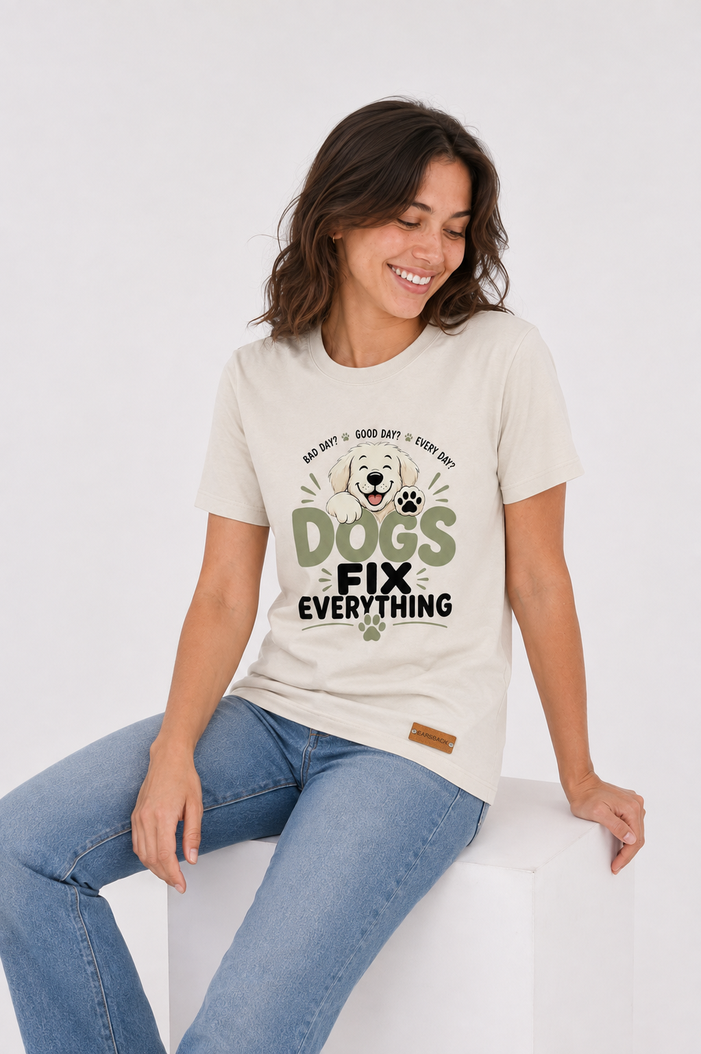 Dogs Fix Everything Dog Lover T-Shirt