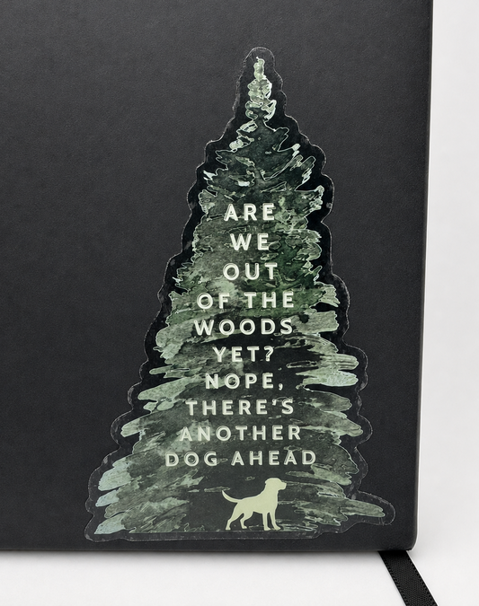 Another Dog Ahead Reactive Dog Sticker